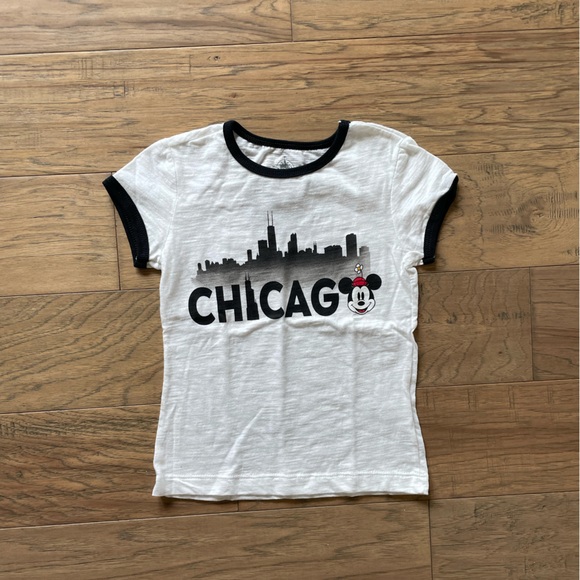 Chicago Disney ringer tee - Picture 1 of 2